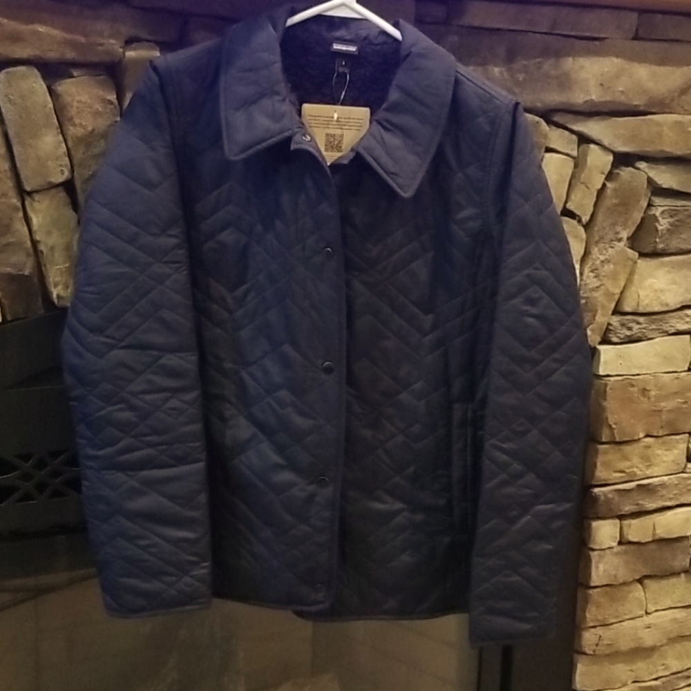 Patagonia Navy Quilted Los Gatos Jacket NWT Small